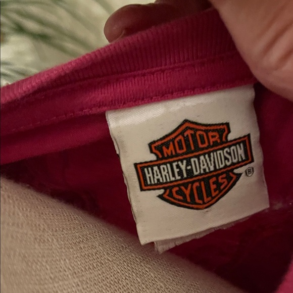 Harley-Davidson Pink Long Sleeve Tee - Picture 2 of 10